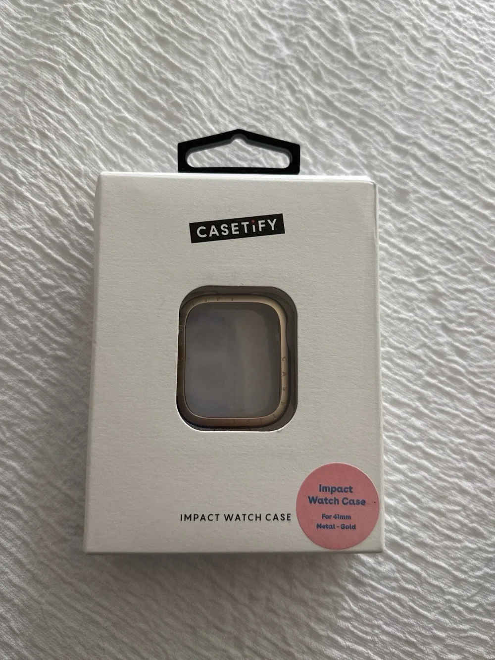 Casetify Impact Apple Watch Case - Metal Gold (41mm)